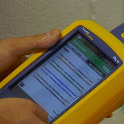 Lantech Fluke DSX-8000 cable tester